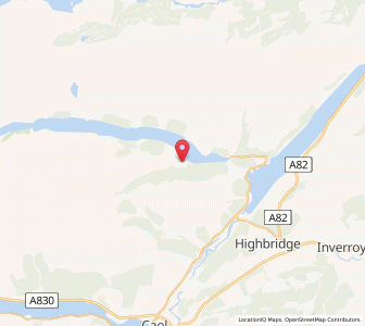 Map of Inver Mallie, ScotlandScotland