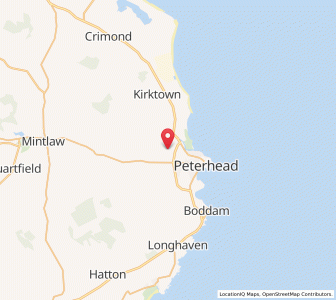 Map of Inverugie Mill, ScotlandScotland