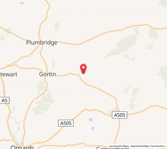 Map of Irish Town, Northern IrelandNorthern Ireland