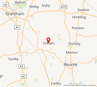 Map of Irnham, EnglandEngland
