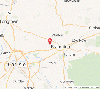 Map of Irthington, EnglandEngland