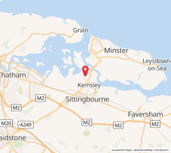 Map of Iwade, EnglandEngland