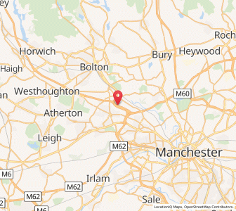 Map of Kearsley, EnglandEngland