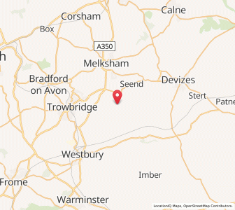 Map of Keevil, EnglandEngland