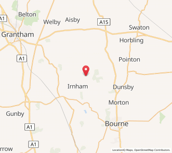 Map of Keisby, EnglandEngland