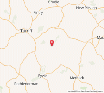 Map of Keithan, ScotlandScotland