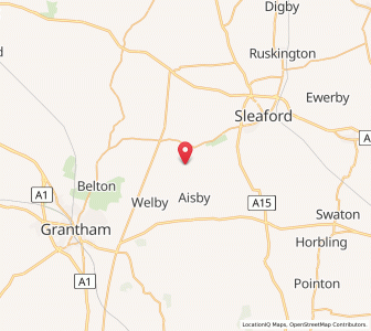 Map of Kelby, EnglandEngland