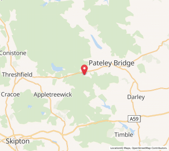 Map of Keld Houses, EnglandEngland