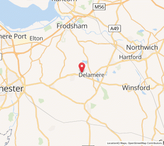 Map of Kelsall Hill, EnglandEngland