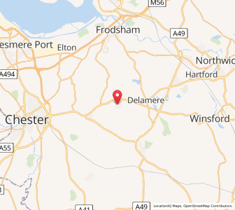 Map of Kelsall, EnglandEngland