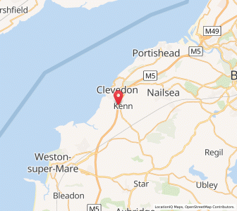 Map of Kenn, EnglandEngland