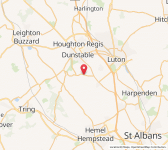 Map of Kensworth, EnglandEngland