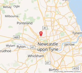 Map of Kenton, EnglandEngland