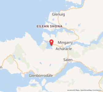 Map of Kentra, ScotlandScotland