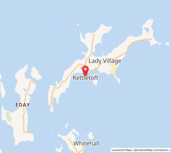Map of Kettletoft, ScotlandScotland
