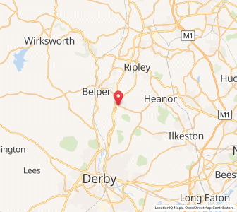 Map of Kilburn, EnglandEngland