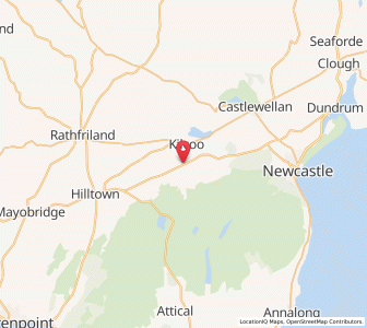 Map of Kilcoo, Northern IrelandNorthern Ireland