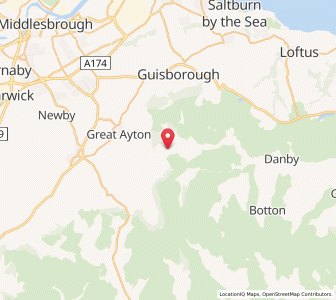 Map of Kildale, EnglandEngland