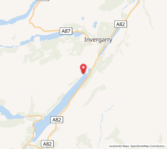 Map of Kilfinnan, ScotlandScotland