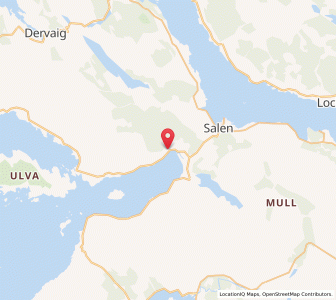 Map of Killichronan, ScotlandScotland