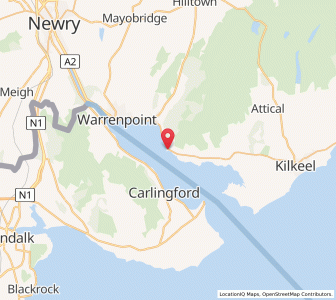 Map of Killowen, Northern IrelandNorthern Ireland