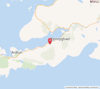 Map of Killunaig, ScotlandScotland