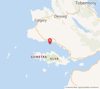 Map of Kilninian, ScotlandScotland