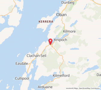 Map of Kilninver, ScotlandScotland
