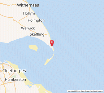 Map of Kilnsea, EnglandEngland