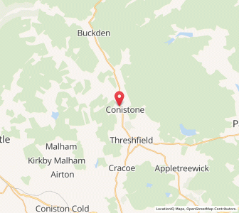 Map of Kilnsey, EnglandEngland