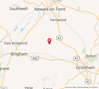 Map of Kilvington, EnglandEngland