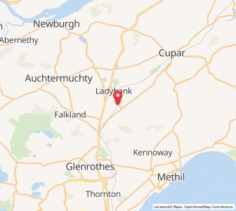 Map of Kingskettle, ScotlandScotland