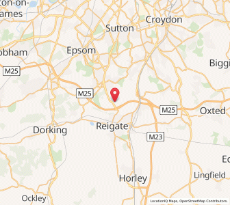 Map of Kingswood Manor, EnglandEngland