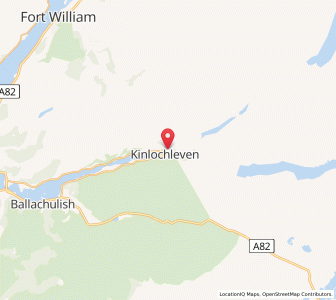 Map of Kinlochmore, ScotlandScotland