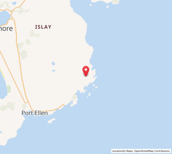 Map of Kintour, ScotlandScotland