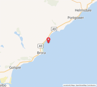 Map of Kintradwell, ScotlandScotland