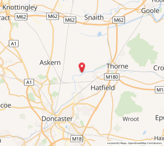 Map of Kirk Bramwith, EnglandEngland