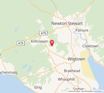 Map of Kirkchrist, ScotlandScotland