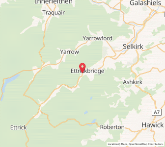 Map of Kirkhope, ScotlandScotland