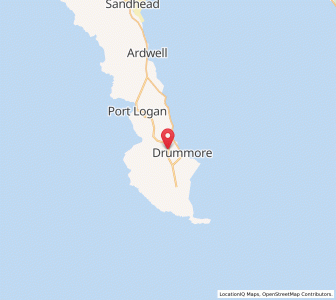 Map of Kirkmaiden, ScotlandScotland