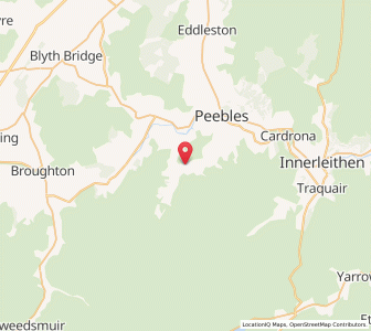 Map of Kirkton Manor, ScotlandScotland