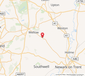 Map of Kneesall, EnglandEngland