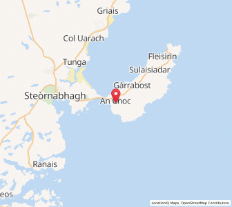 Map of Knock, ScotlandScotland