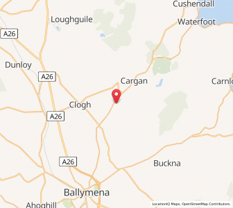 Map of Knockanully, Northern IrelandNorthern Ireland