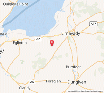 Map of Lackagh, Northern IrelandNorthern Ireland