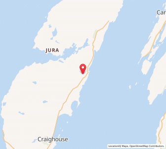 Map of Lagg, ScotlandScotland