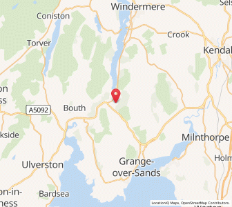 Map of Lake Side, EnglandEngland