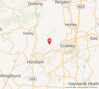 Map of Lambs Green, EnglandEngland