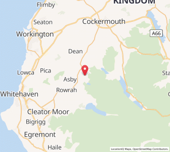 Map of Lamplugh, EnglandEngland