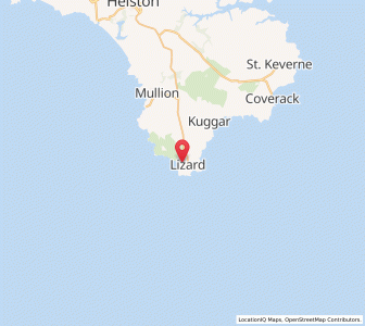 Map of Landewednack, EnglandEngland